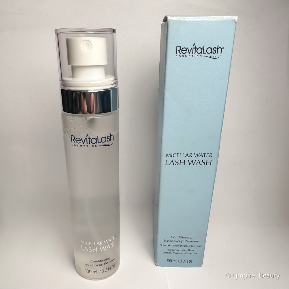 🆕 REVITALASH Cosmetics Micellar Water Lash Wash - 100 mL NIB